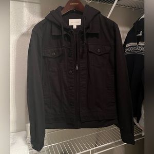 Men's Sun+Stone Dillon Trucker Jacket Coal Wash